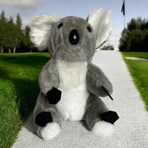 Koala Bear Golf Club Driver Head Cover Headcover Plush Gray Animal